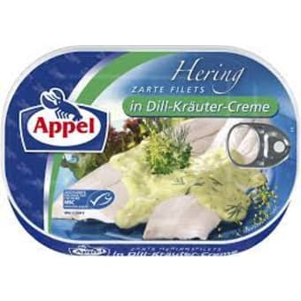 Appel Zarteb Filets Dill Krauter