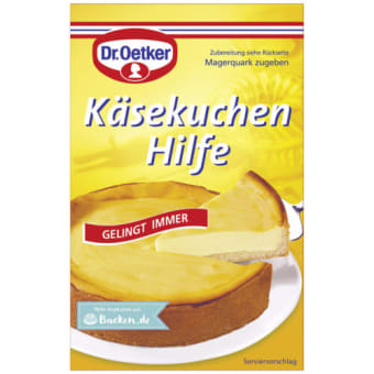 Dr. Oetker Käsekuchen Hilfe Cheesecake Helper / Unit