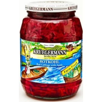Kruegermann Rotkohl, Red Cabbage with Apple