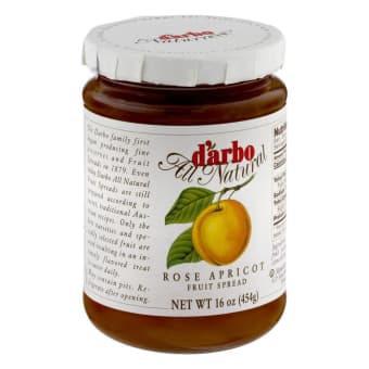 DArbo All Natural Apricot Fruit Spread,