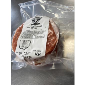 Sage Sausage Patties - 4 pack - 1lb