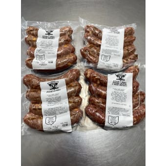 Cheddar Bratwurst - 4 pack - 1.25lbs