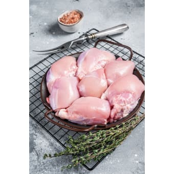 Organic Boneless Skinless Chicken Thighs - 1 lb