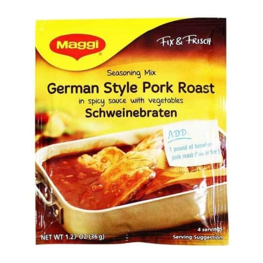 Maggi Fix & Frisch Seasoning Mix, German Style Pork Roast Delivery in