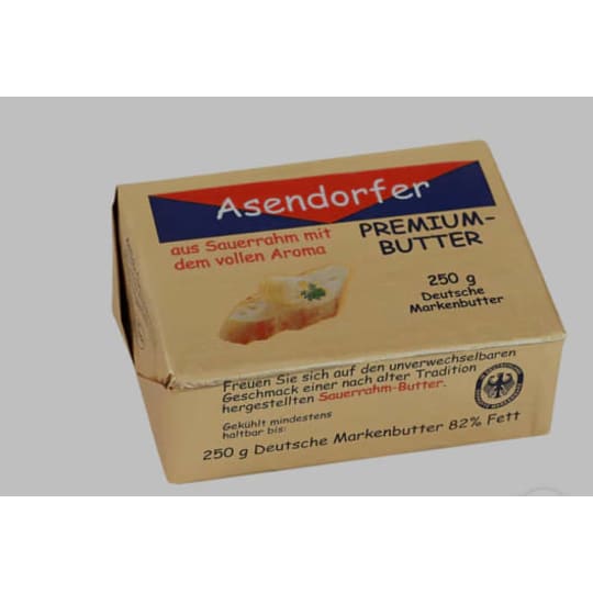 Asendorfer Premium Butter Product of Germany 250g Delivery in