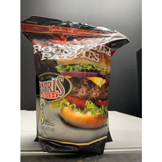 Harris Ranch: Ground Beef Patties (9) - 