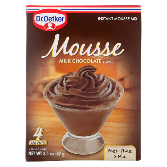 Dr Oetker Mousse Mix, Instant, Milk Chocolate Flavor / unit Dr Oetker Mousse Mix, Instant, Milk Chocolate Flavor / unit -