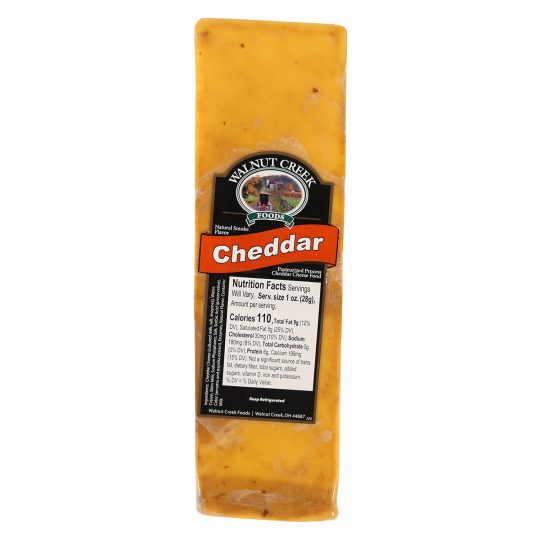 Smoked Cheddar Cheese - Please add in notes how you would like it sliced.