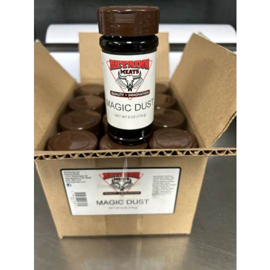 Magic Dust - Ketrings Creation. A in house rub. Tastes good on anything. Sold in 6oz shaker