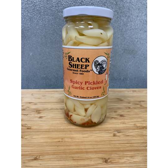 Black Sheep: Spicy Pickled Garlic Cloves - 