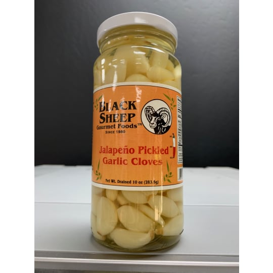 Black Sheep: Jalapeno Pickled Garlic Cloves - 