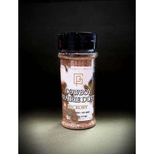 Cowboy Prairie Dust - Hickory - Local Kansas Product - gluten free, no MSG