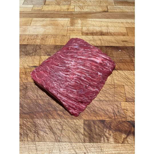 Prime Bavette - 1 lb - Ordered in 1 lb increments. For example, if you order a quantity of 2, you will receive 2 lb.