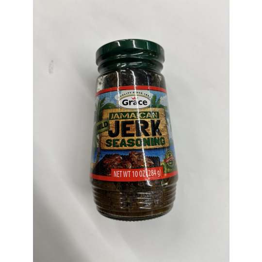 GRACE Mild Jamaican Jerk Seasoning 10 oz - Net WT 10 oz (284 g)