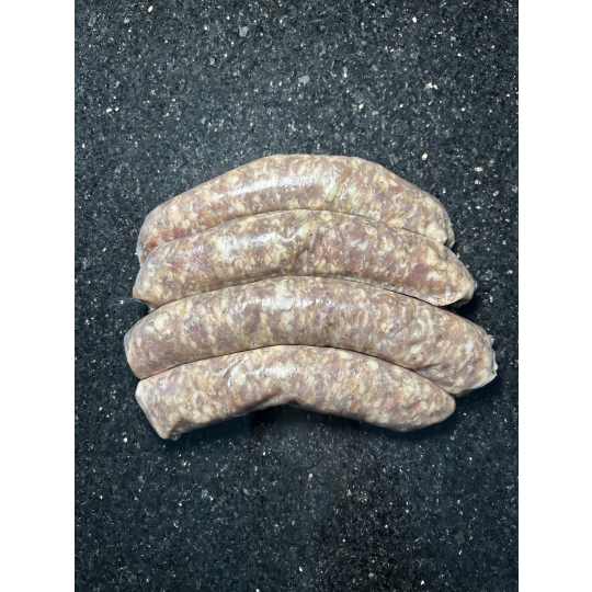 Original Brats - Clark's special spice blend. No MSG. No Added Sugar.  Ordered in 1 lb increments. For example, if you order a quantity of 2, you will receive 2 lb.   Price per pound is $7.49.