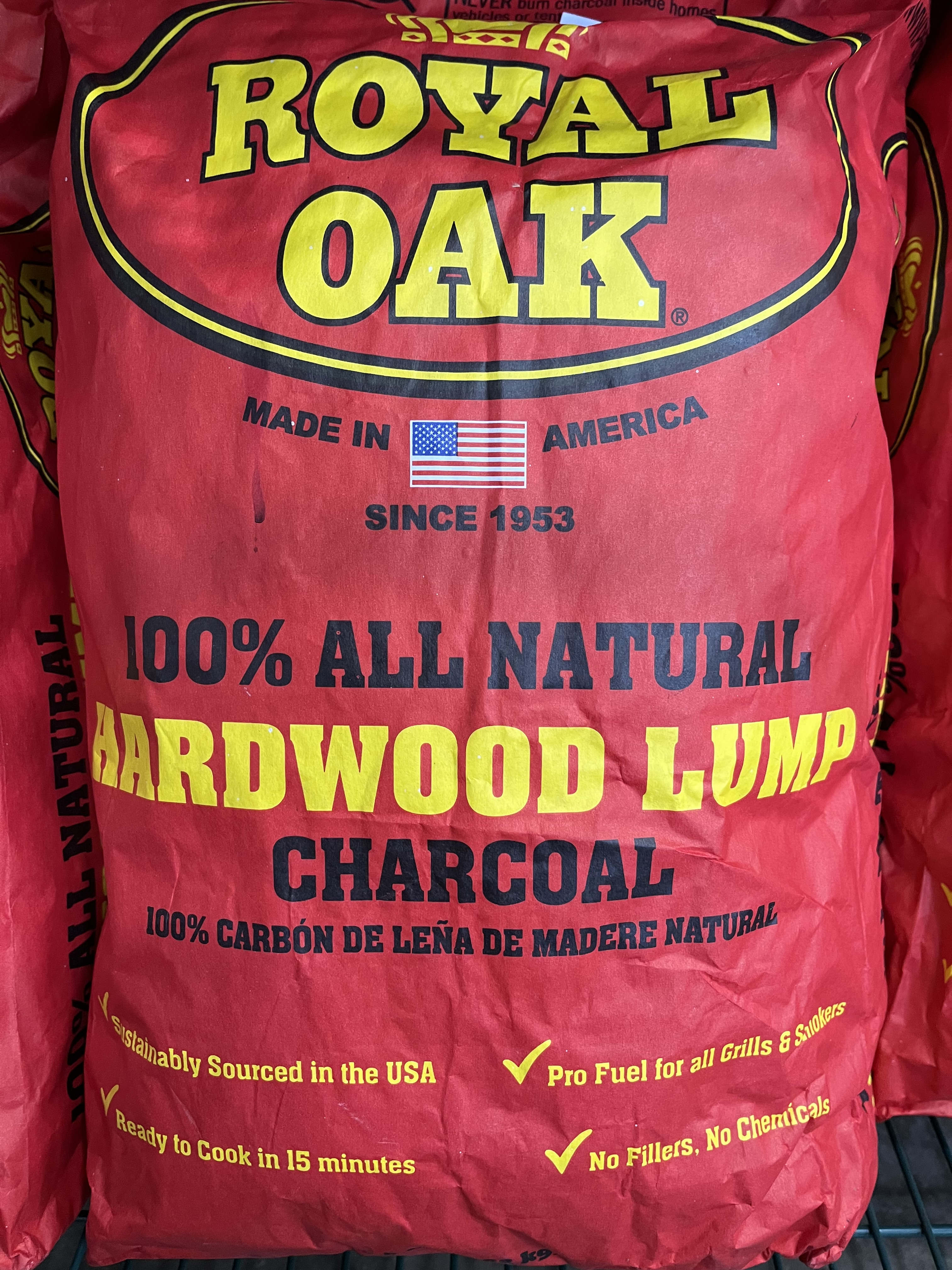 Royal Oak Lump Charcoal Pickup in Hope, AR JACO Meats