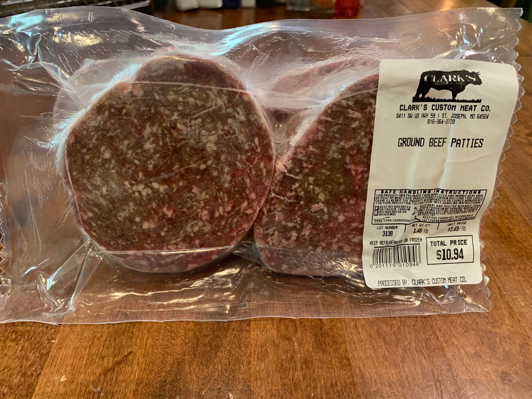 Hamburger Patties Delivery in Saint Joseph, MO Clark's Custom Meat Co