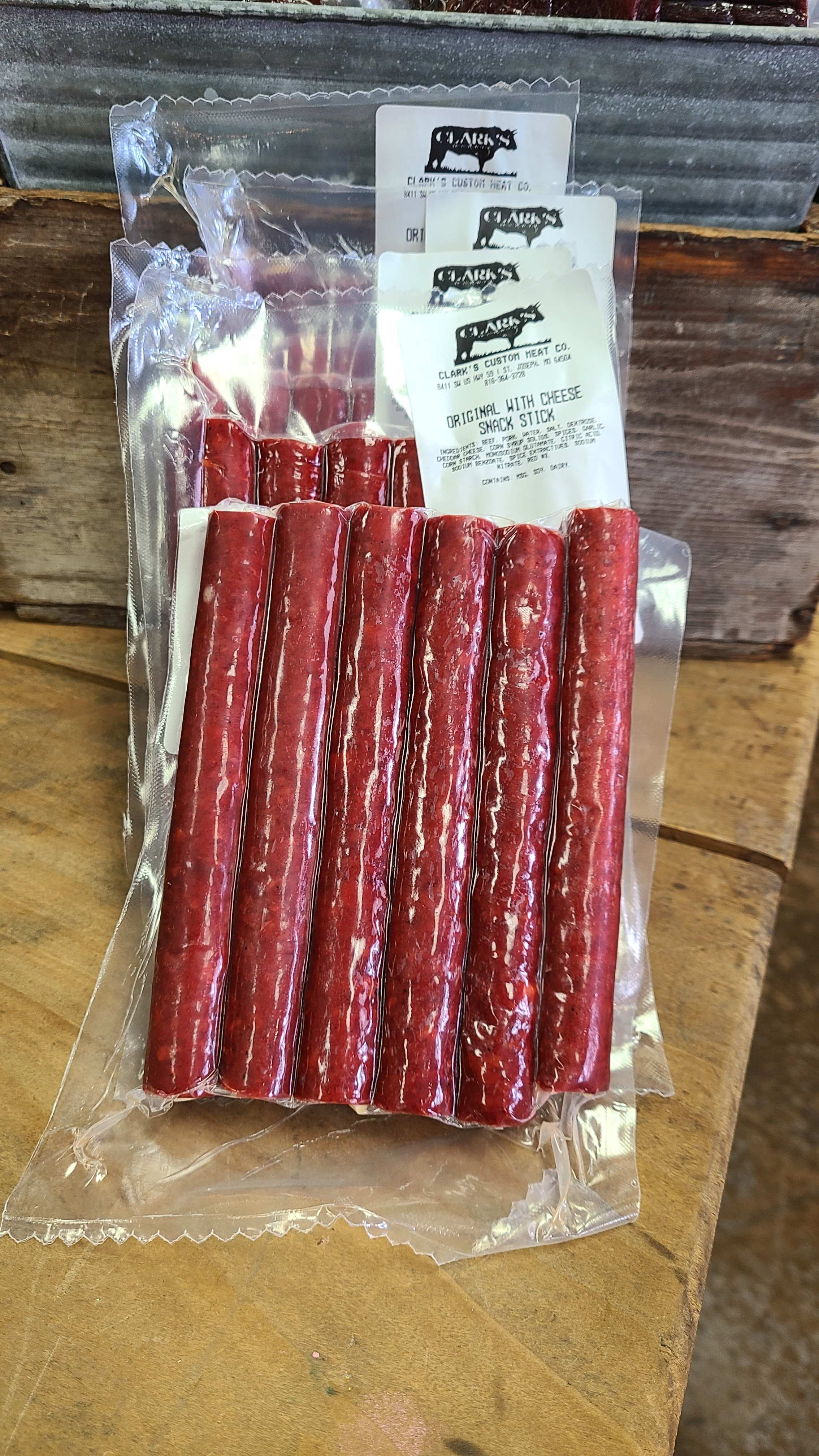 Original with Cheese Stix Delivery in Saint Joseph, MO Clark's Custom Meat Co