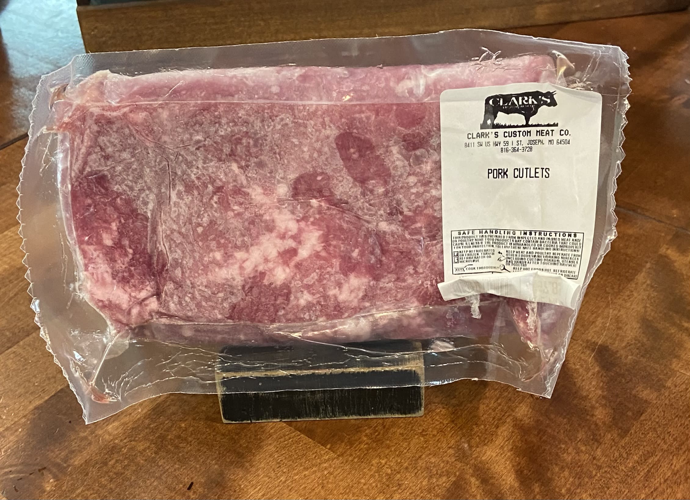 Pork Cutlets Pickup in Saint Joseph, MO Clark's Custom Meat Co