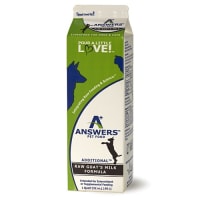 Answers Pet Food Fermented Raw Goat Milk Supplement for Dogs and Cats - 32oz