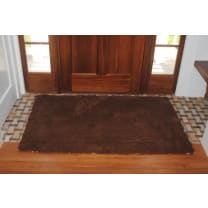 Soggy Doggy Plain Absorbent Doormat - Chocolate - XL Delivery in