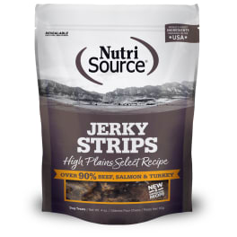 KLN Family Brands NutriSource High Plains Select Recipe Dog Jerky Treats - 4oz