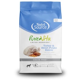 NutriSource PureVita Grain Free Turkey & Sweet Potato Dry Dog Food - 25lb