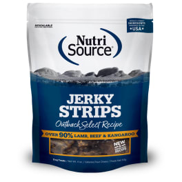 KLN Family Brands NutriSource Outback Select Recipe Dog Jerky Treats - 4oz
