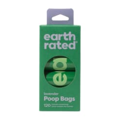 Earth Rated Poop Bag Refill Rolls - Lavender - 120 Count