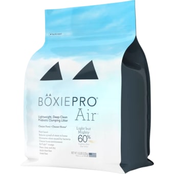 Boxie BoxiePro Air Lightweight Deep Clean Probiotic Clumping Cat Litter - 11.5lb