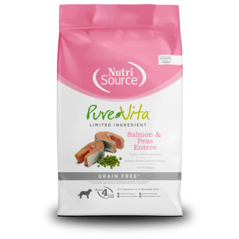 NutriSource PureVita Grain Free Salmon Formula Dry Dog Food - 25lb