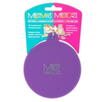 Messy Cats Silicone Lid - Purple