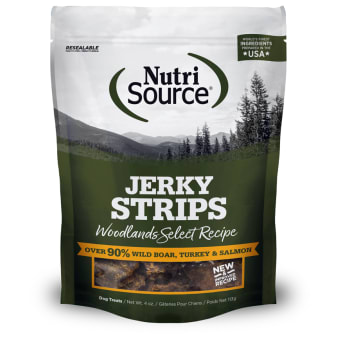 NutriSource Woodlands Select Jerky Dog Treats - 4oz