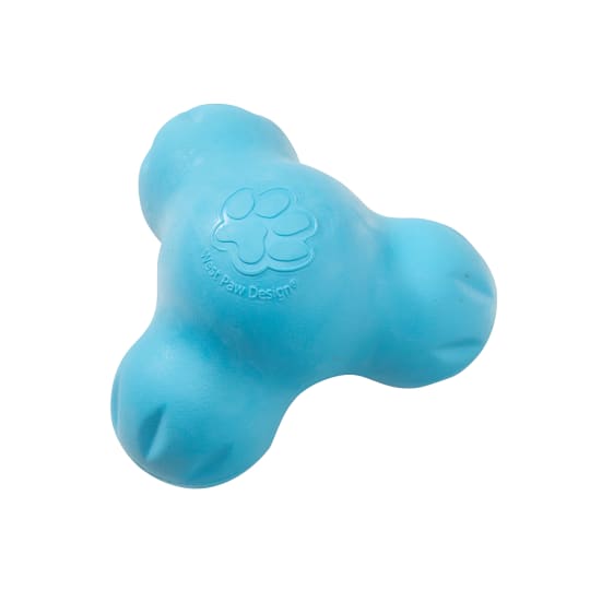 West Paw Tux Dog Toy - Aqua Blue - Small