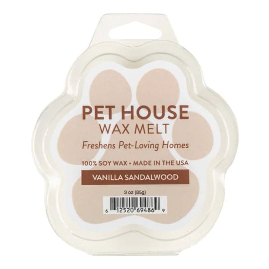 Pet House Wax Melt - Vanilla Sandalwood - 3oz Delivery in Clarksville, TN