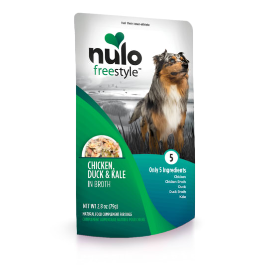Nulo Freestyle Chicken, Duck & Kale in Broth Recipe Wet Dog Food 24