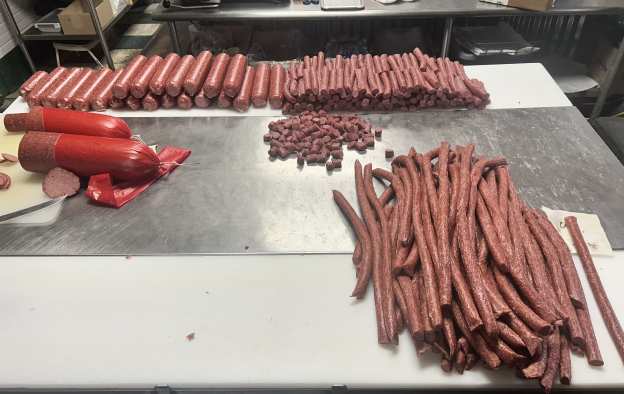summer sausage and snack sticks 