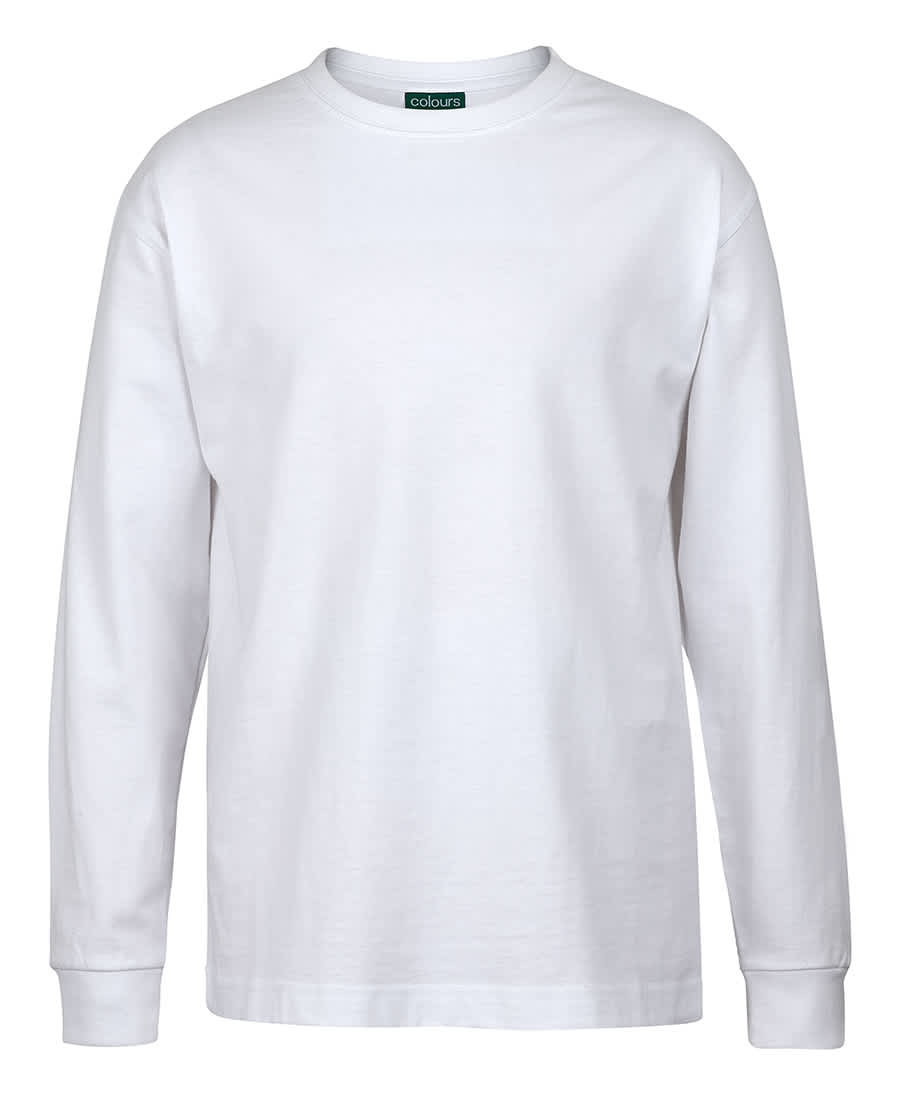 C of C Kids & Adults Long Sleeve Tee - 1LS Image White