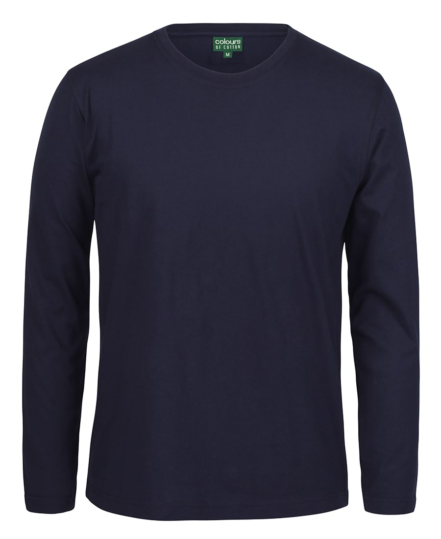 C of C Long Sleeve Non-Cuff Tee - 1LSNC Image Navy