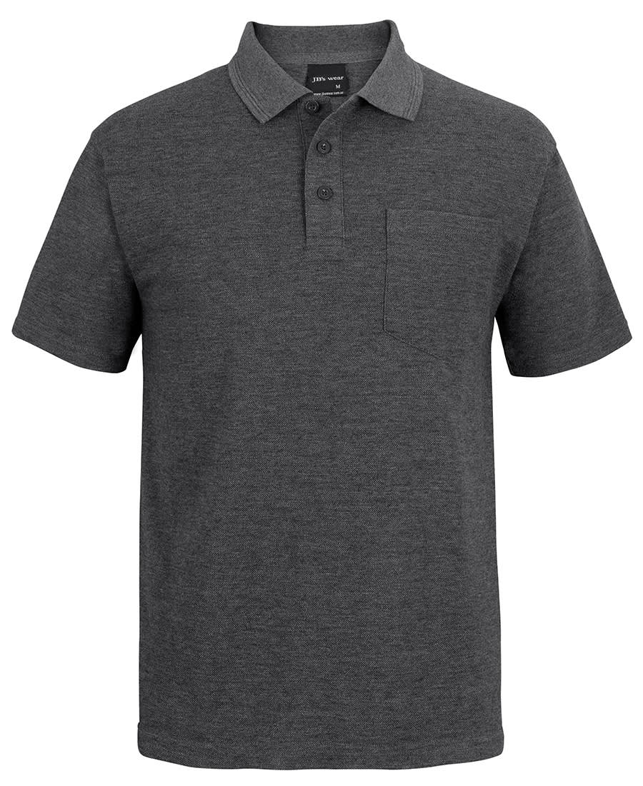JB's 210 Pocket Polo - 210P Image Graphite Marle