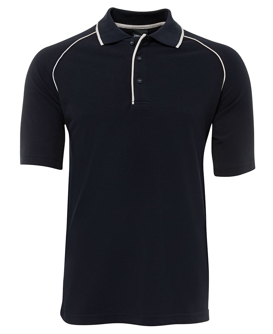 JB's Raglan Polo - 2MRP Image Navy/White