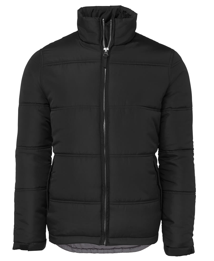 JB's Adults & Kids Adventure Puffer Jacket - 3ADJ Image Black/Grey