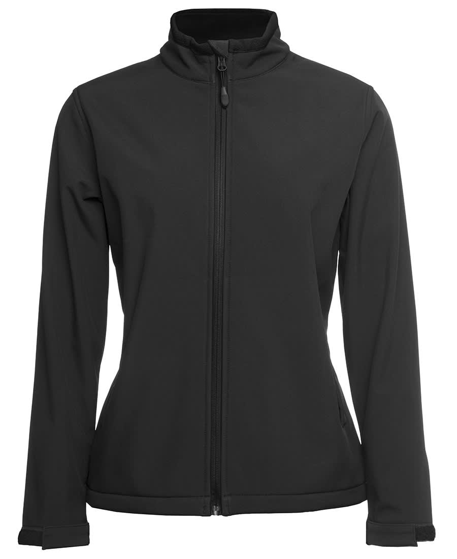 Podium Ladies Three Layer Softshell Jacket - 3WSJ1 Image Black