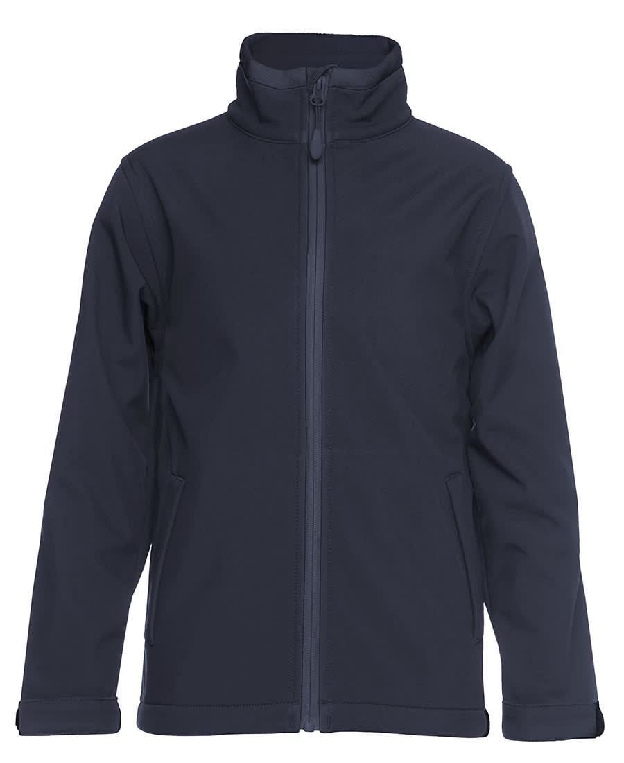 Podium Adults & Kids Three Layer Softshell Jacket - 3WSJ Image Navy