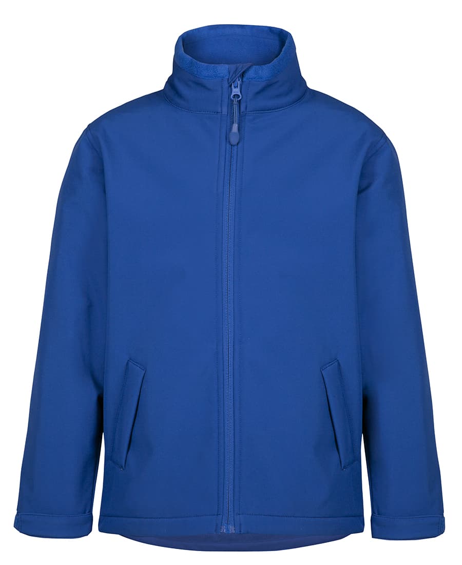 Podium Adults & Kids Three Layer Softshell Jacket - 3WSJ Image Royal