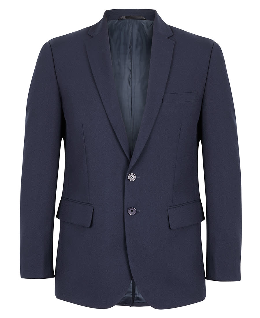 Mech Stretch Suit Jacket - 4NMJ Image Navy
