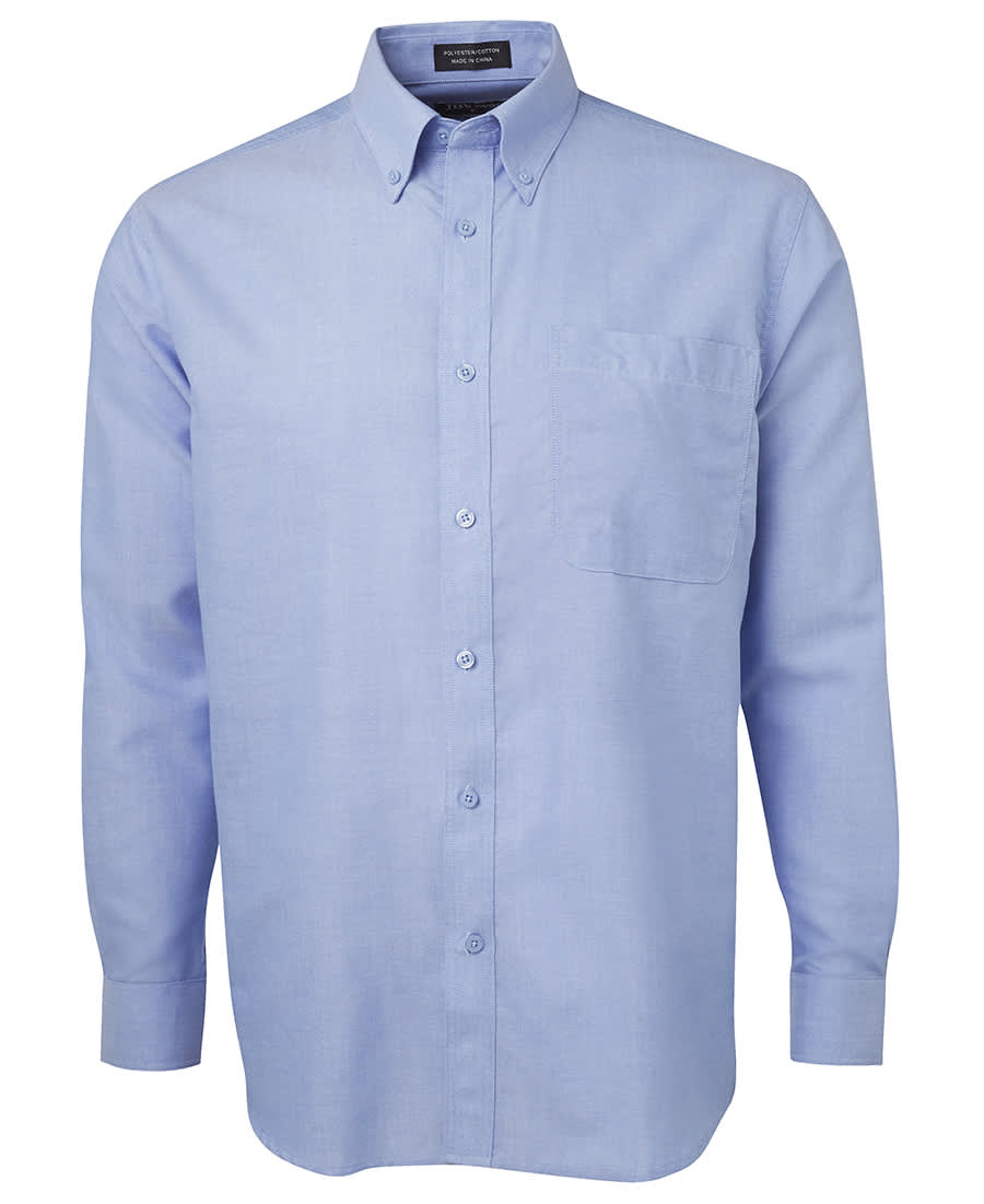 JB's L/S Oxford Shirt - 4OS Image Light Blue