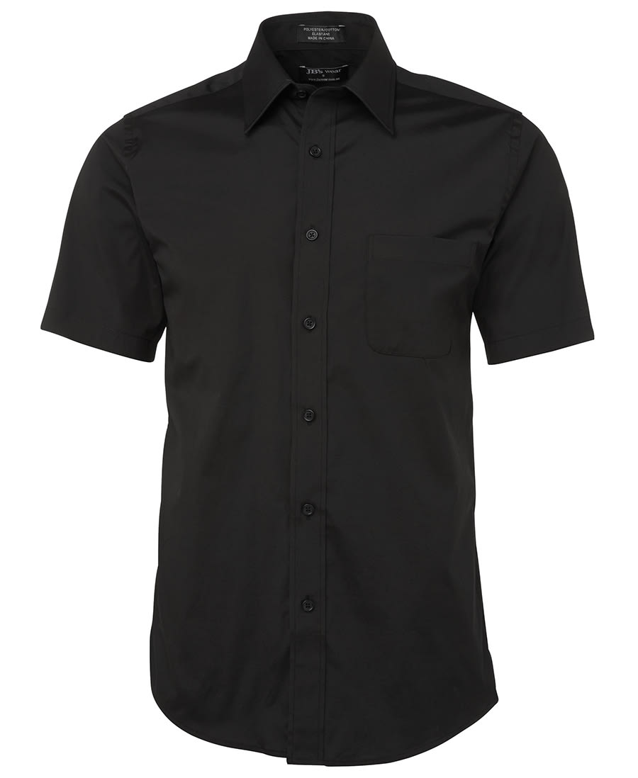 Urban S/S Poplin Shirt - 4PUS Image Black