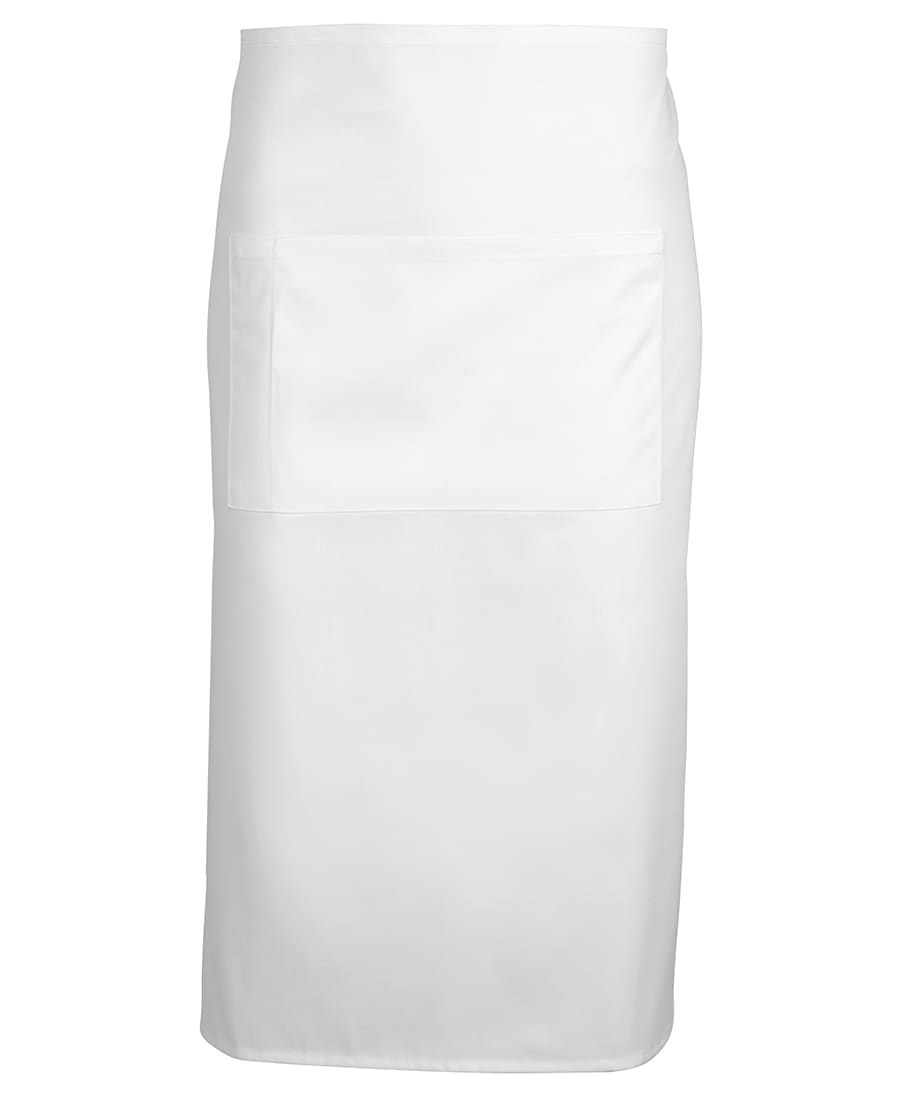 Apron With Pocket 5A | White