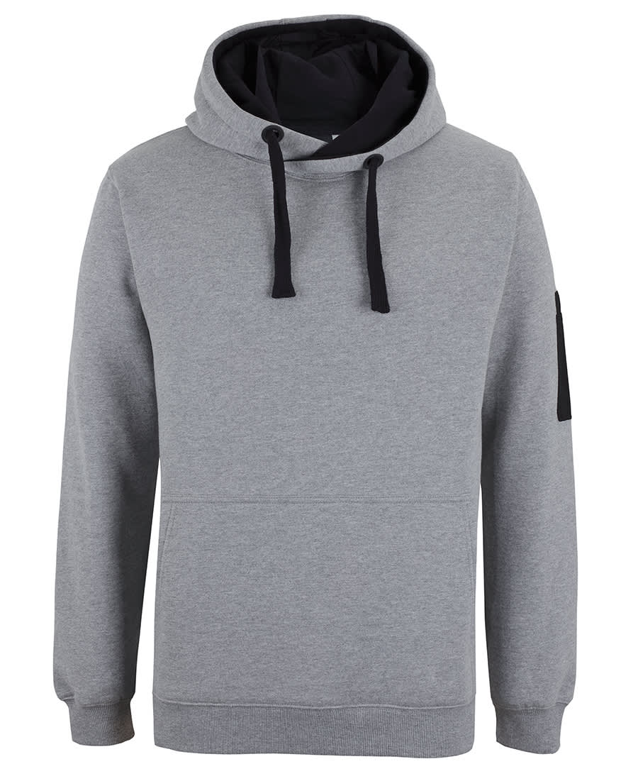 JB's 350 Premium Trade Hoodie - 6CFH Image 13% Marle/Black